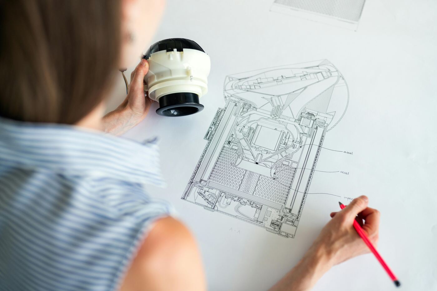 Designer prototyping part